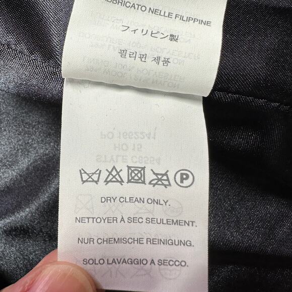 JCrew Coat Womens 4 Black Majesty Stadium Cloth Pea Nautical Preppy Classic Wool - Picture 6 of 10